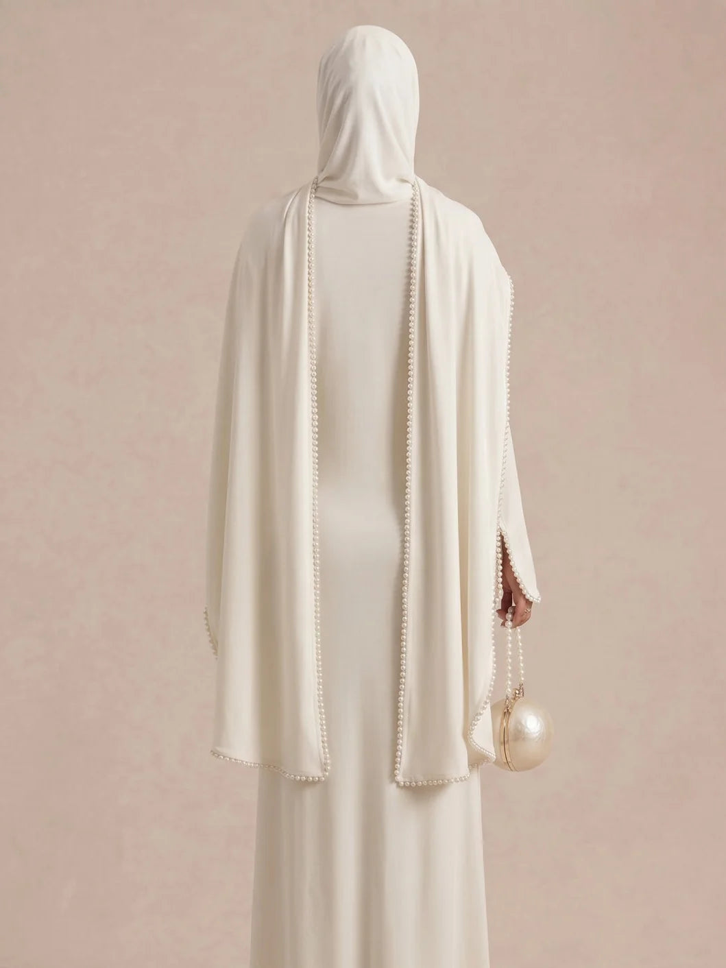 Abaya Weiß Hochzeit