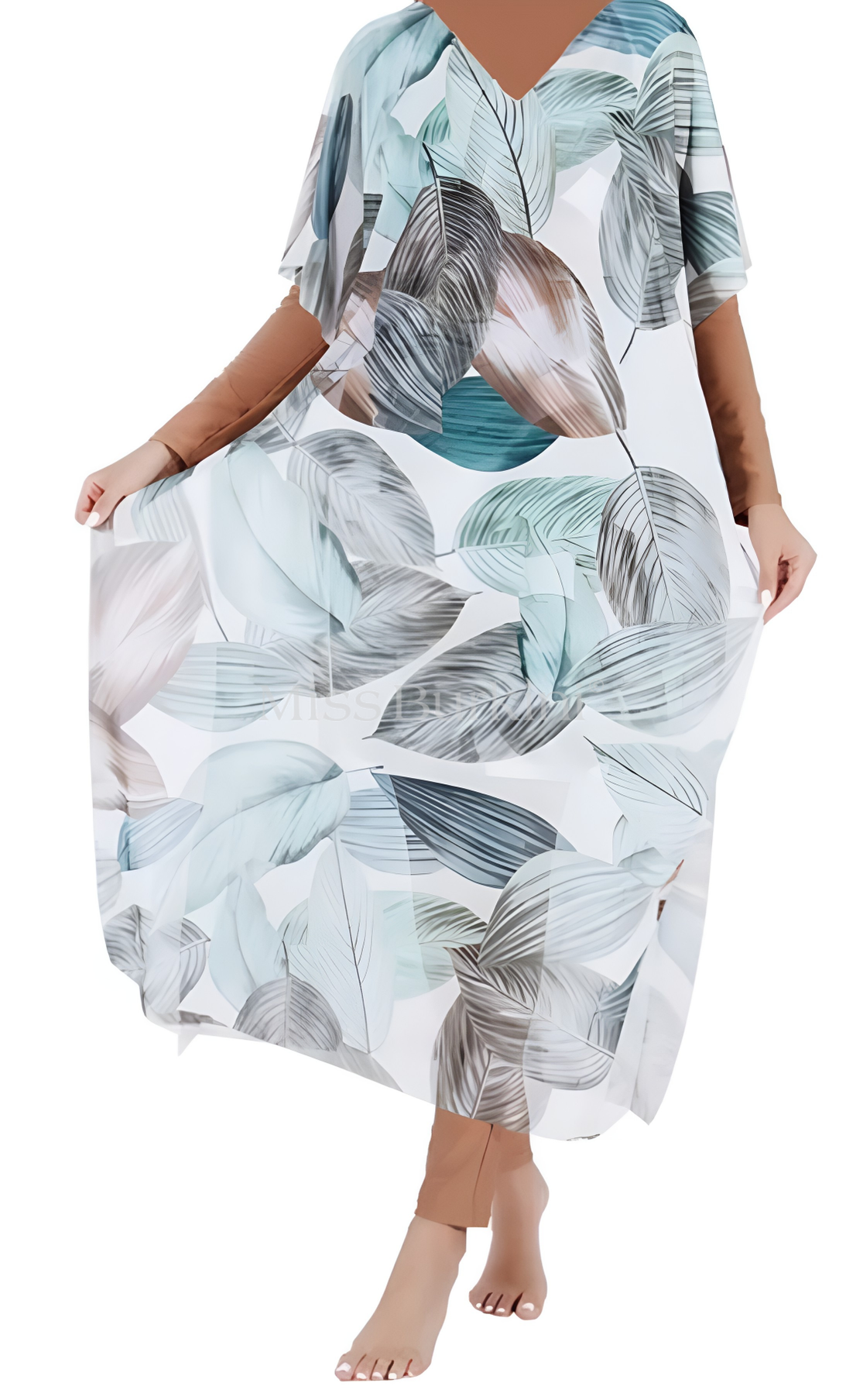 Burkini dames met pareo Aysha – The Kaftan