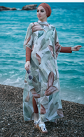 Burkini dames met pareo Aysha – The Kaftan