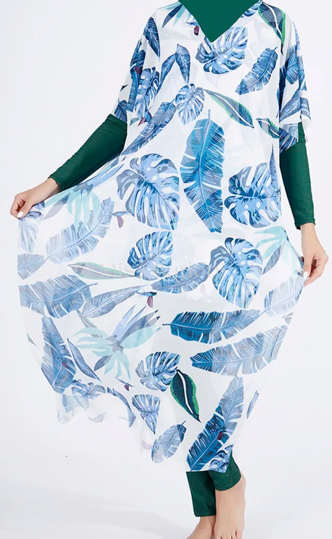 Burkini dames met pareo Brasilia – The Kaftan