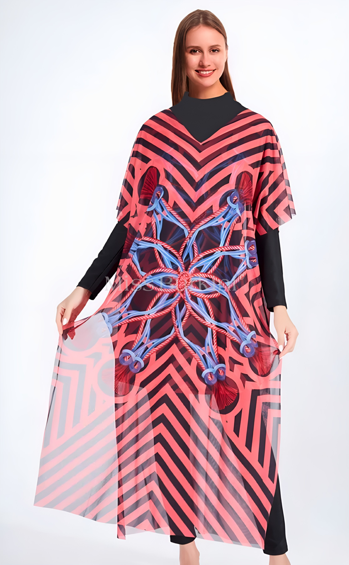 Burkini dames met pareo Dida – The Kaftan