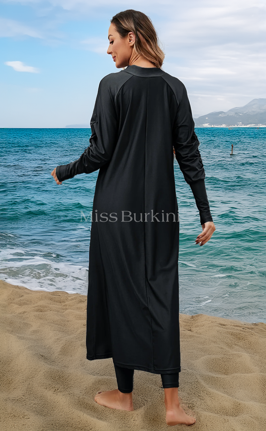 Taniya gesluierde vrouw burkini – The Kaftan