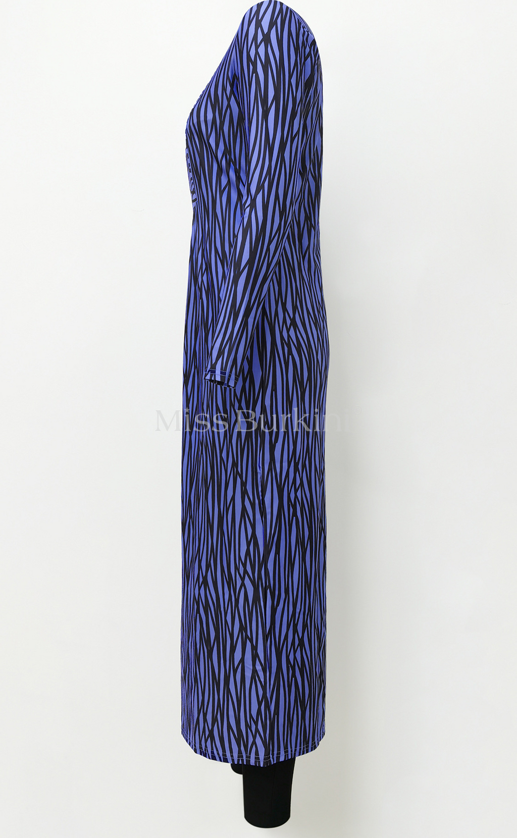 Jasmina blauwe gesluierde vrouw burkini – The Kaftan