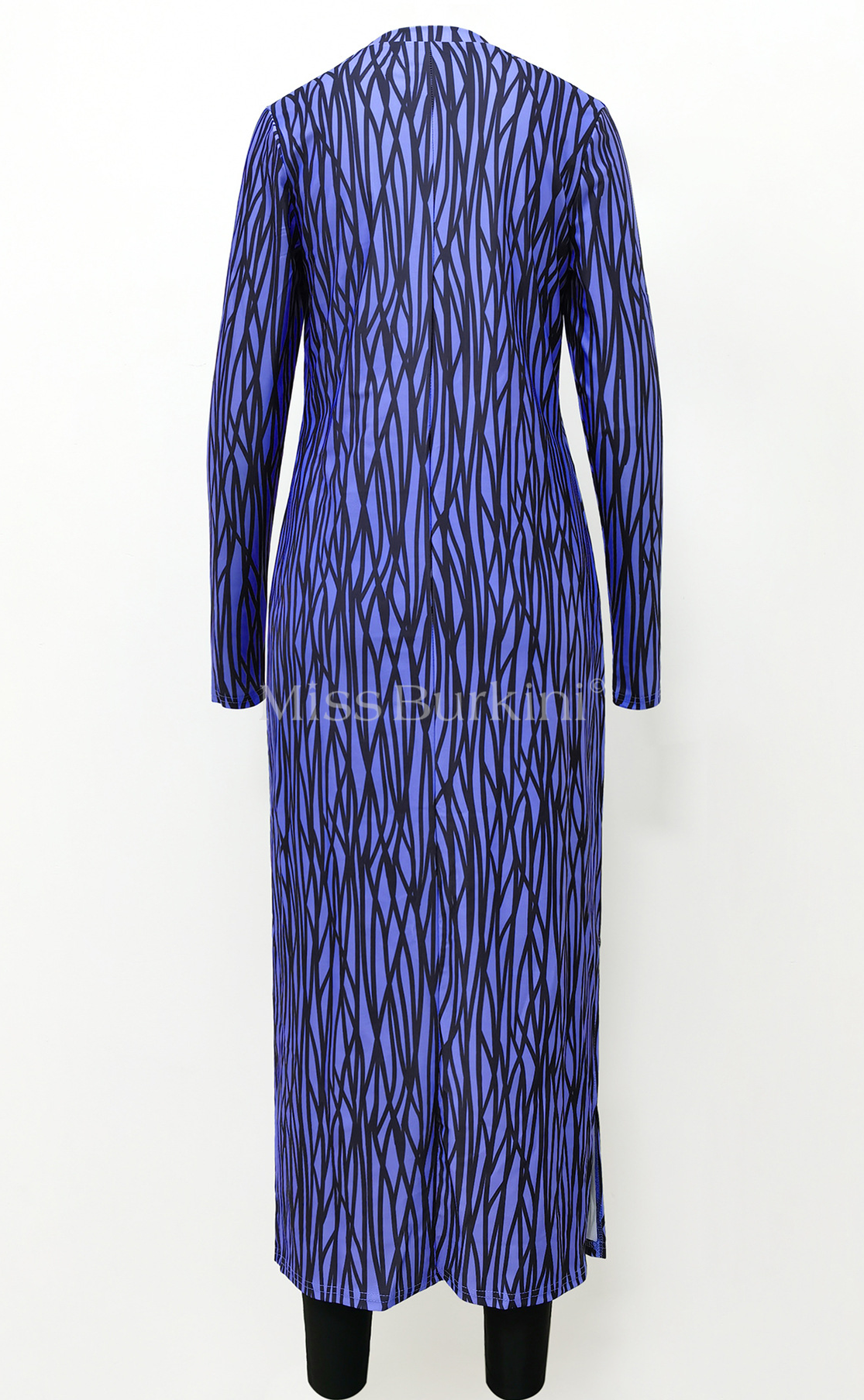 Jasmina blauwe gesluierde vrouw burkini – The Kaftan