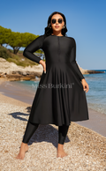 Grote maat Burkini Dayana zwart – The Kaftan