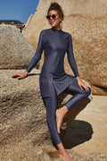 Burkini badpak Verdana blauw – The Kaftan