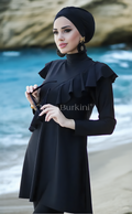 Burkini badpak Yelena zwart – The Kaftan
