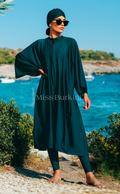 Karla groene brede burkini – The Kaftan