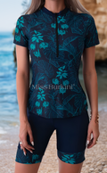 Nayara burkini met korte mouwen – The Kaftan