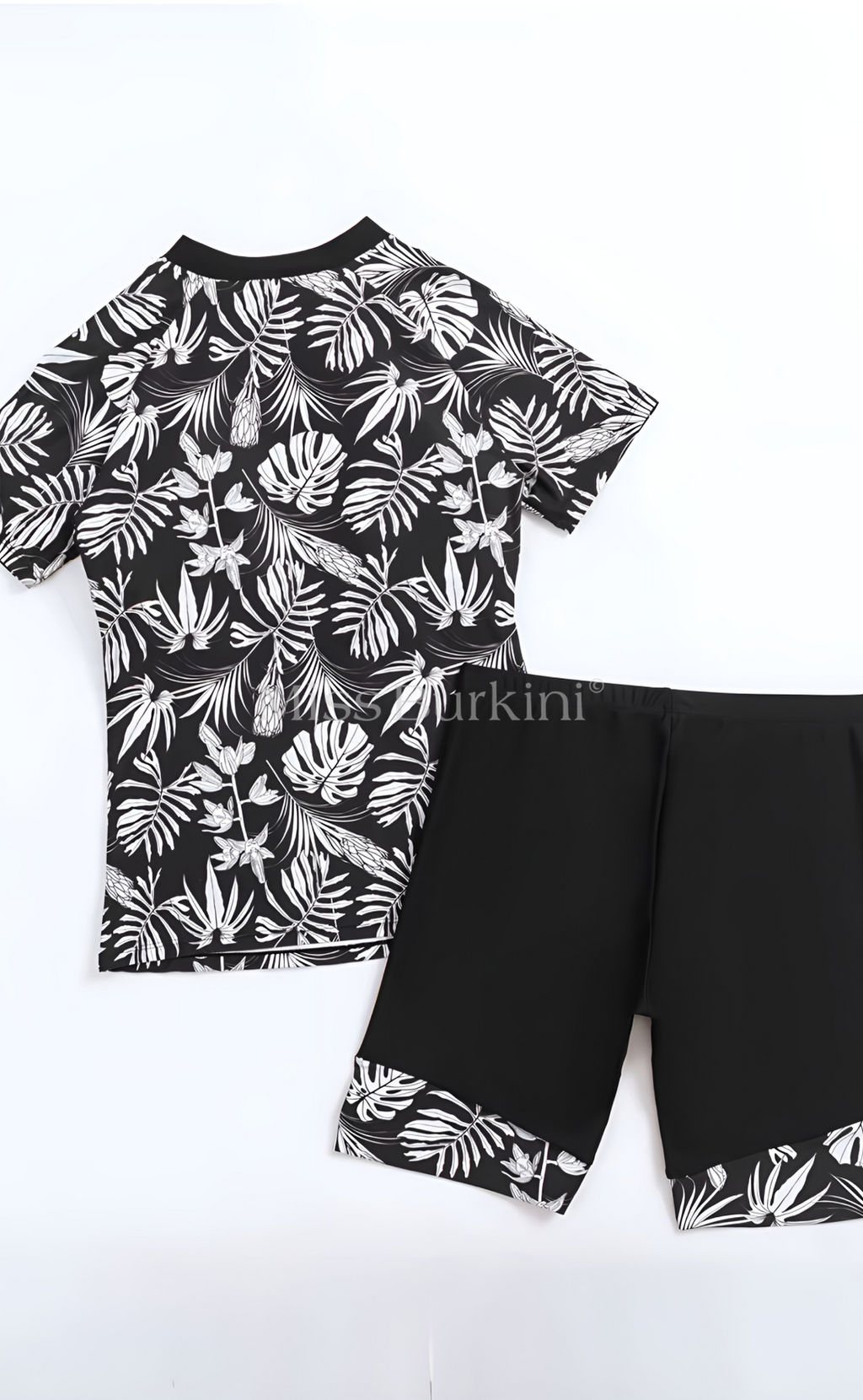Nyala burkini met korte mouwen – The Kaftan