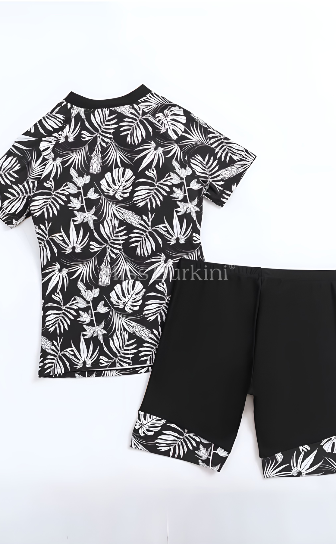 Nyala burkini met korte mouwen – The Kaftan