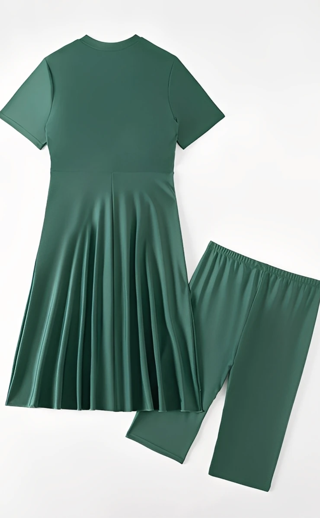 Burkini Plaza met korte mouwen – The Kaftan