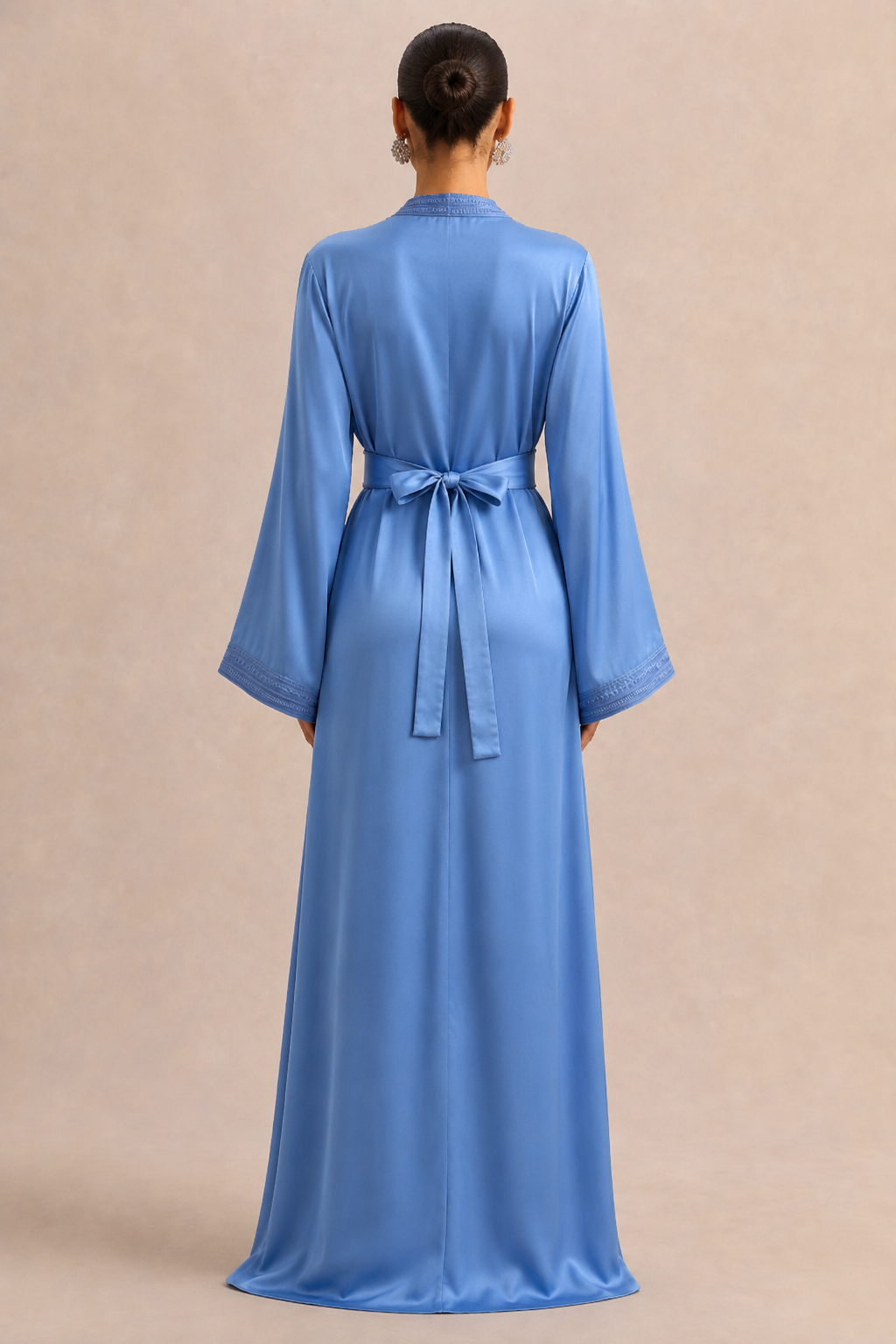 Caftano marocchino blu
