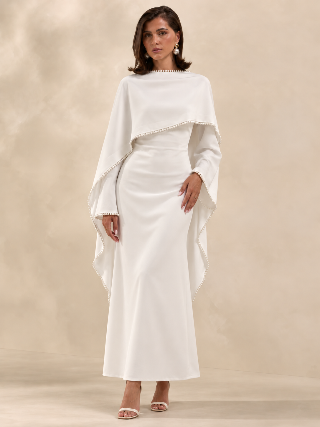 White Abaya Wedding
