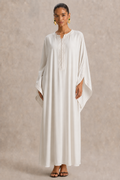 Gandoura Lina Ecruwit – afbeelding 1