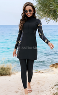 Catalina grafisch burkini-badpak – The Kaftan