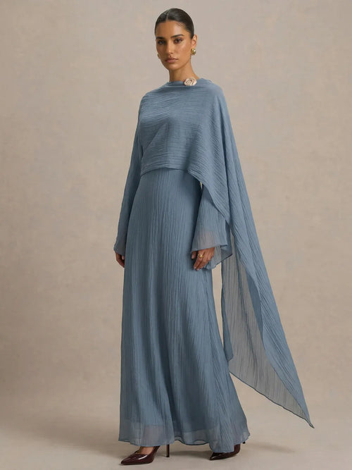 Abaya Light Blue