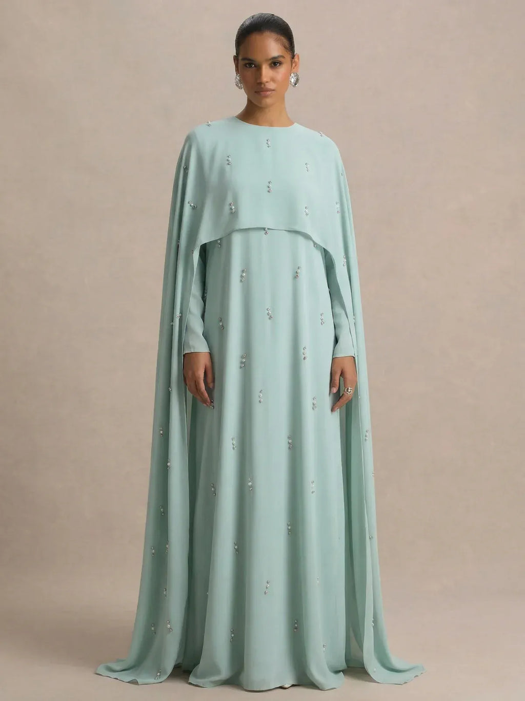 Abaya Seegrün