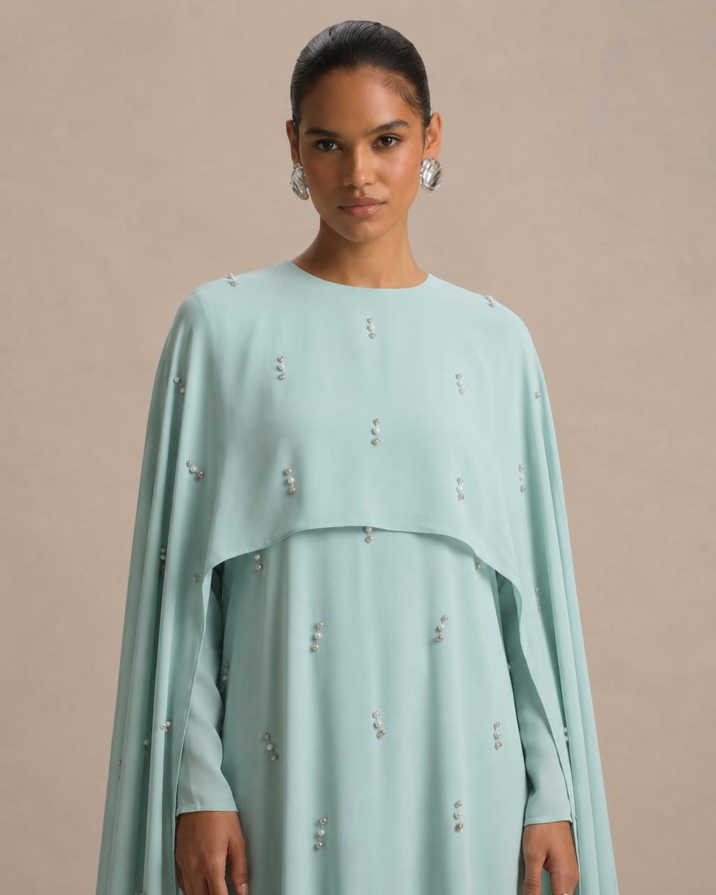 Abaya Seegrün