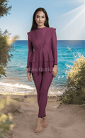 Antalya paarse zwembroek burkini