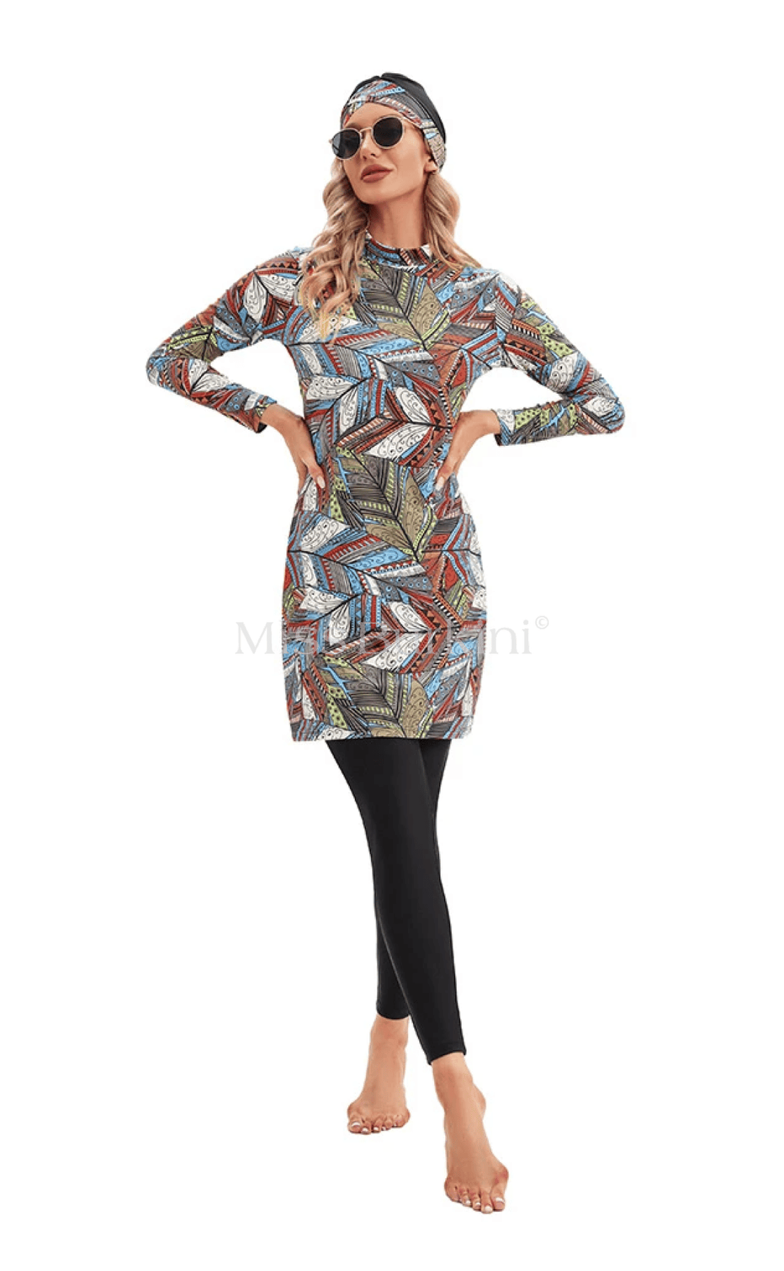 Azteca Burkini-Badeanzug