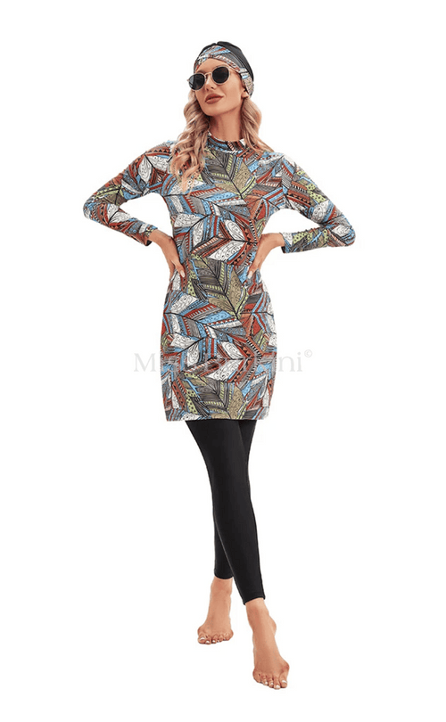 Azteca Burkini-Badeanzug