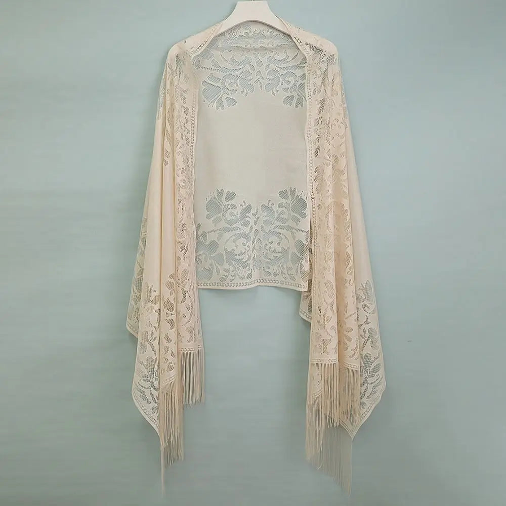 Beige Bruiloft Sjaal