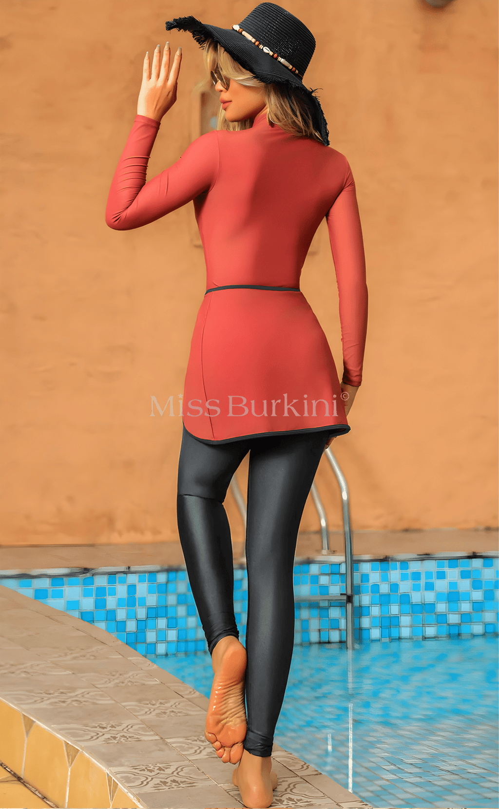 Burkini lungo Malaga bronzo