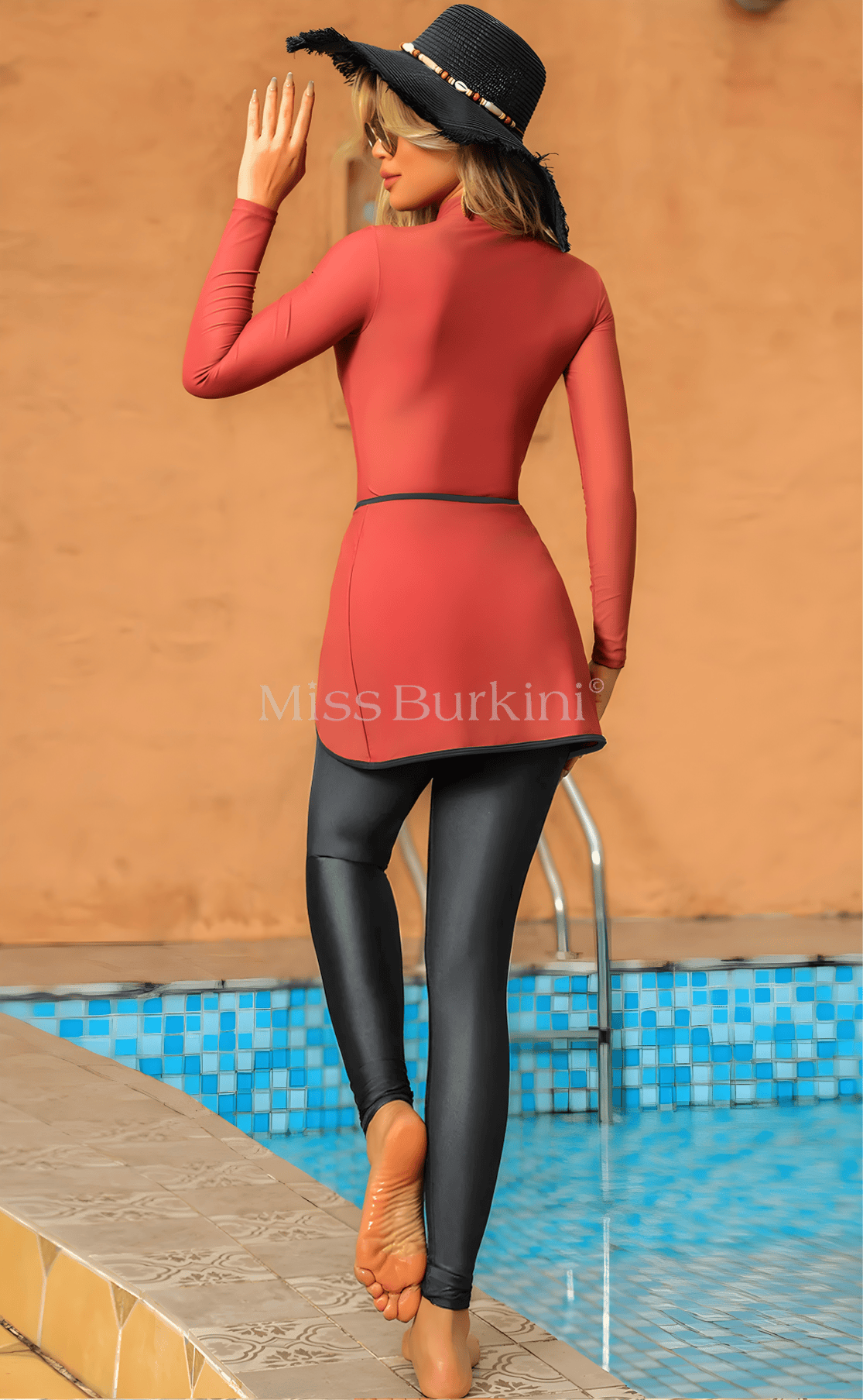 Bronze Malaga long burkini