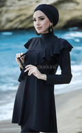 Burkini badpak Yelena zwart