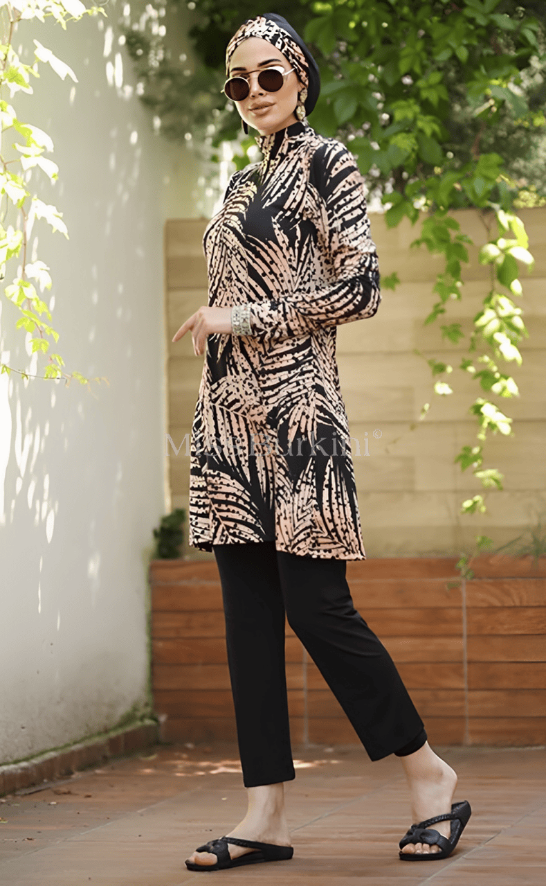 Burkini Damen mit Palma Pareo