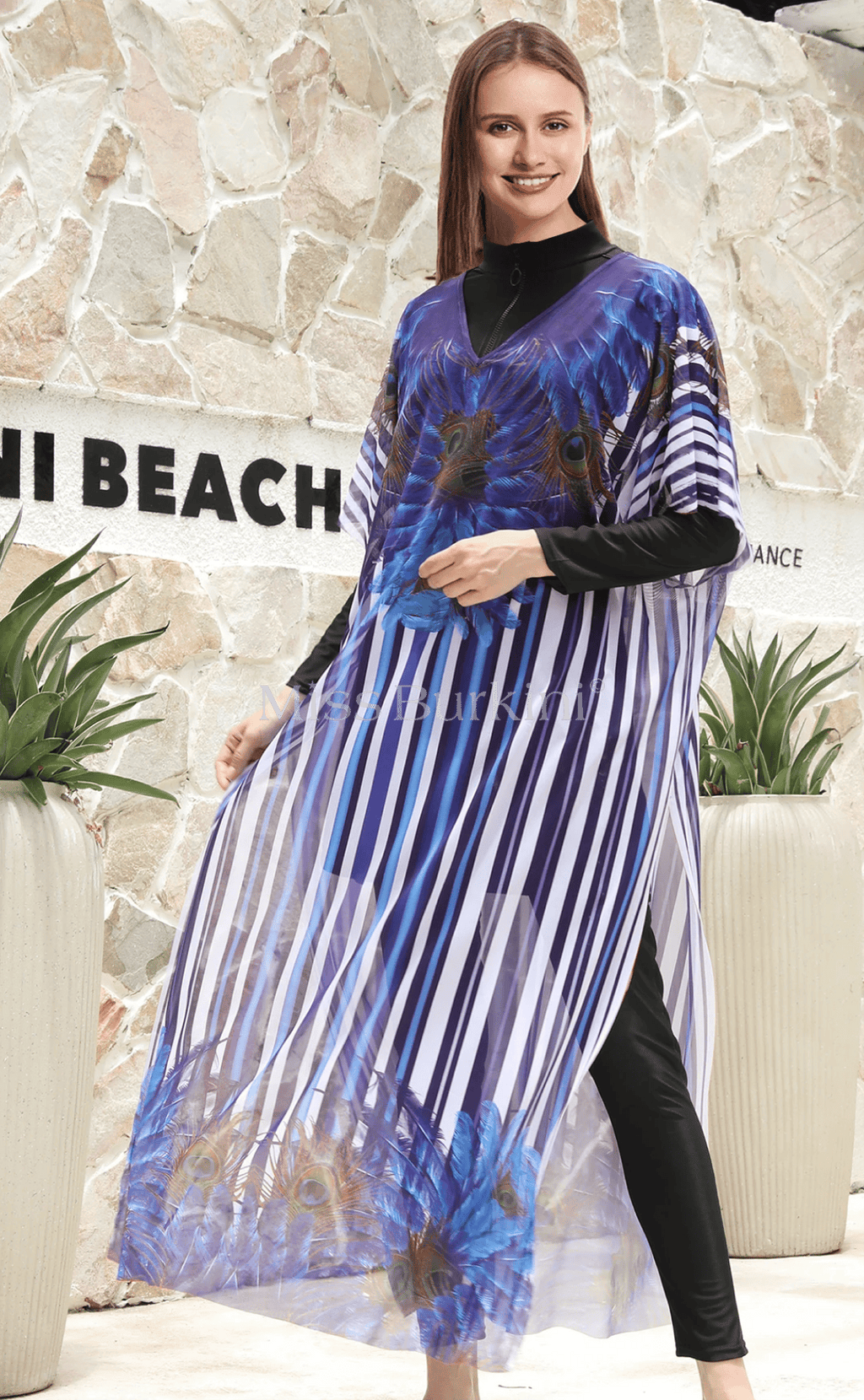 Burkini Damen mit Pandora Pareo