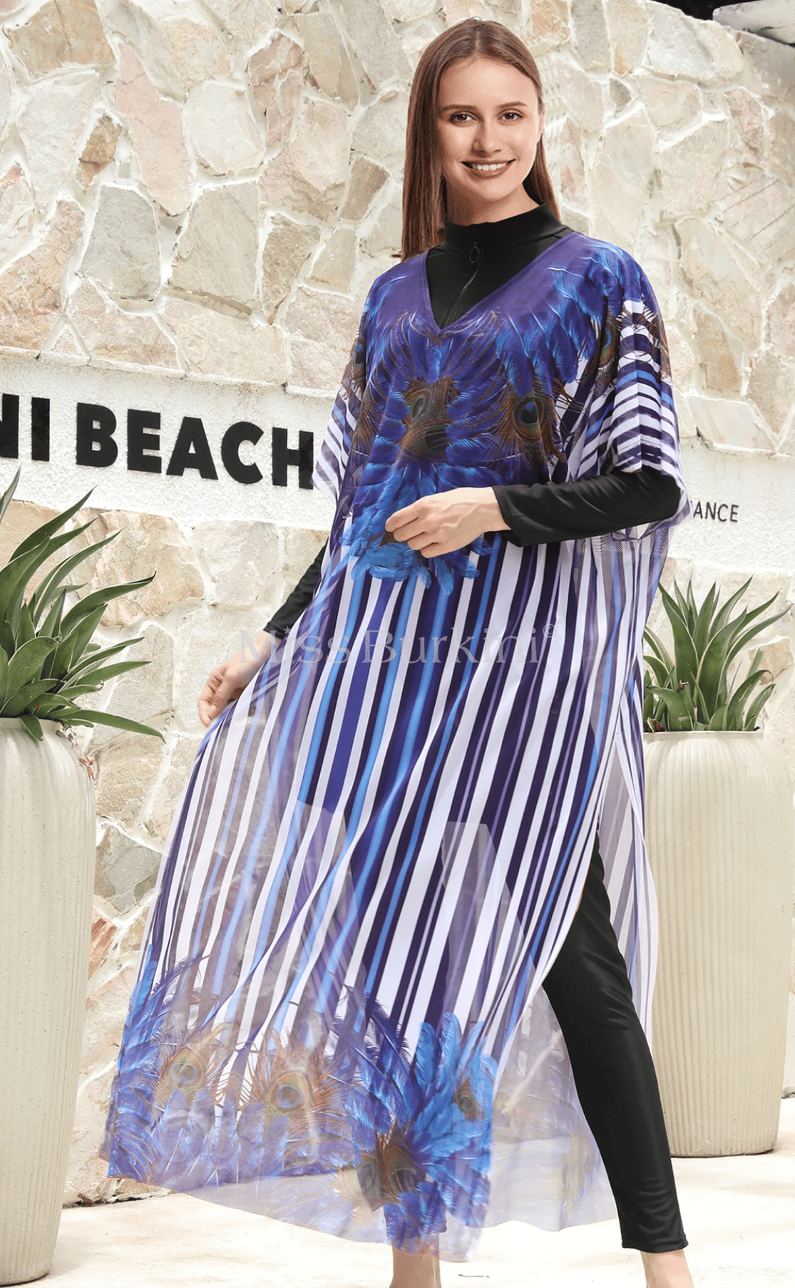 Burkini Damen mit Pandora Pareo