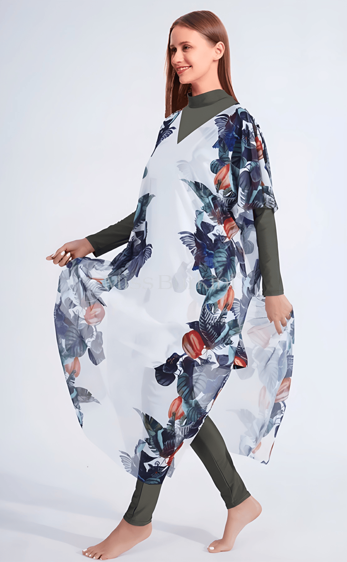 Burkini da donna con pareo Amazonia