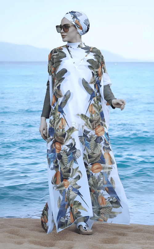 Burkini für Damen mit Pareo Amazonia