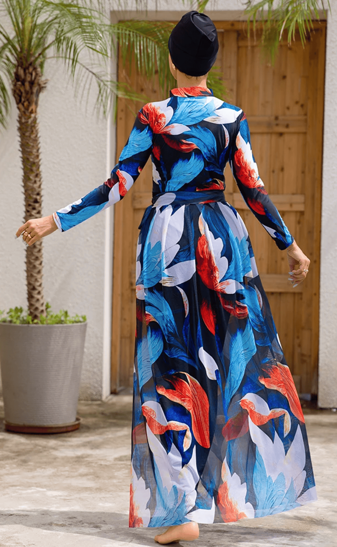 Burkini Damen mit Pareo Athena