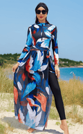 Burkini dames met pareo Athena