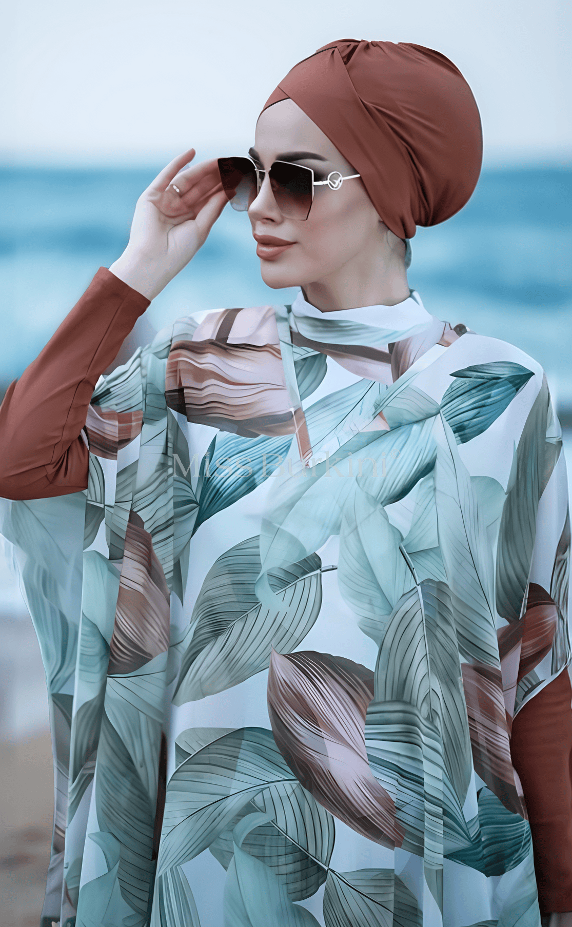 Burkini Damen mit Pareo Aysha