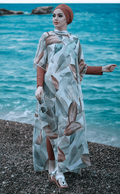 Burkini dames met pareo Aysha