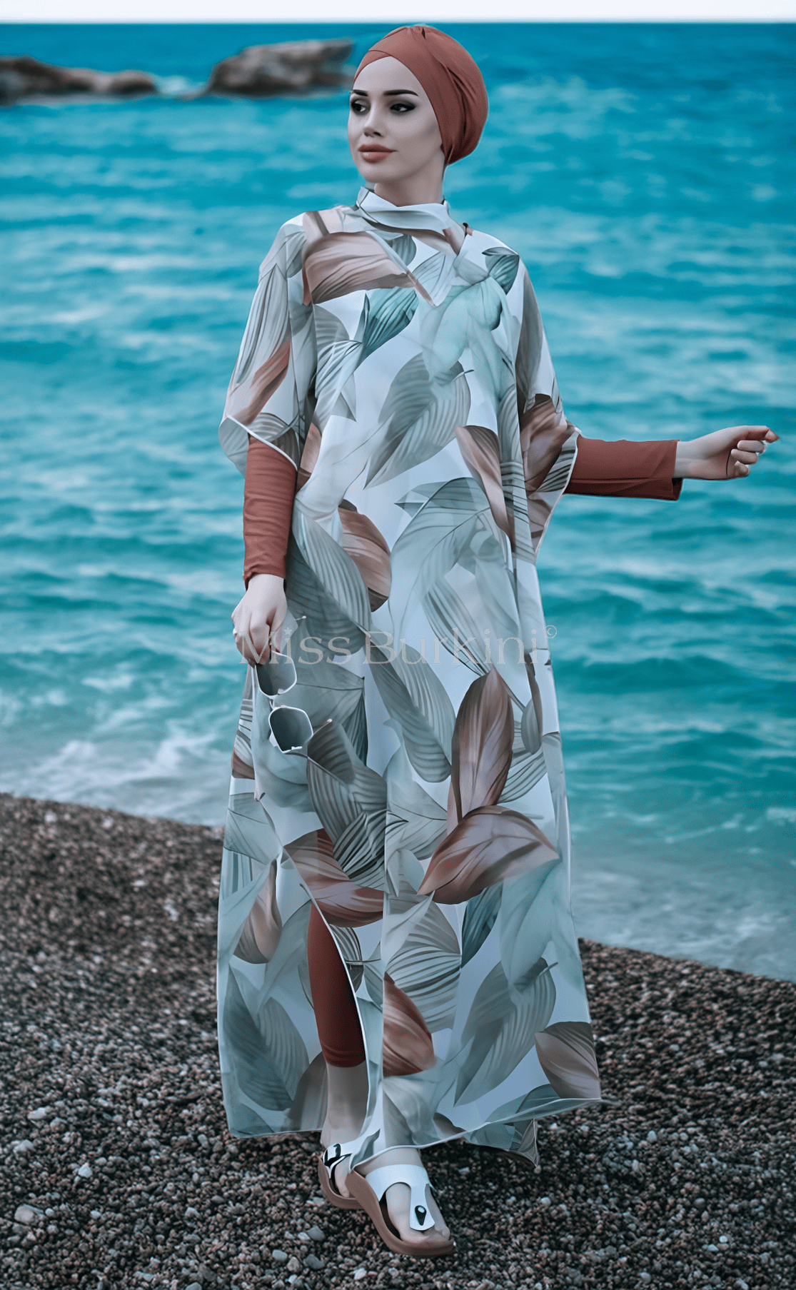 Burkini Damen mit Pareo Aysha