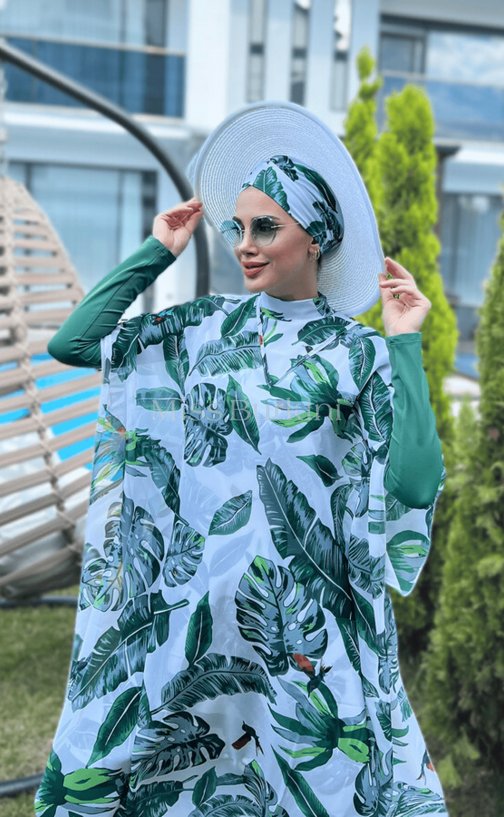 Burkini Damen mit Pareo Brasilia