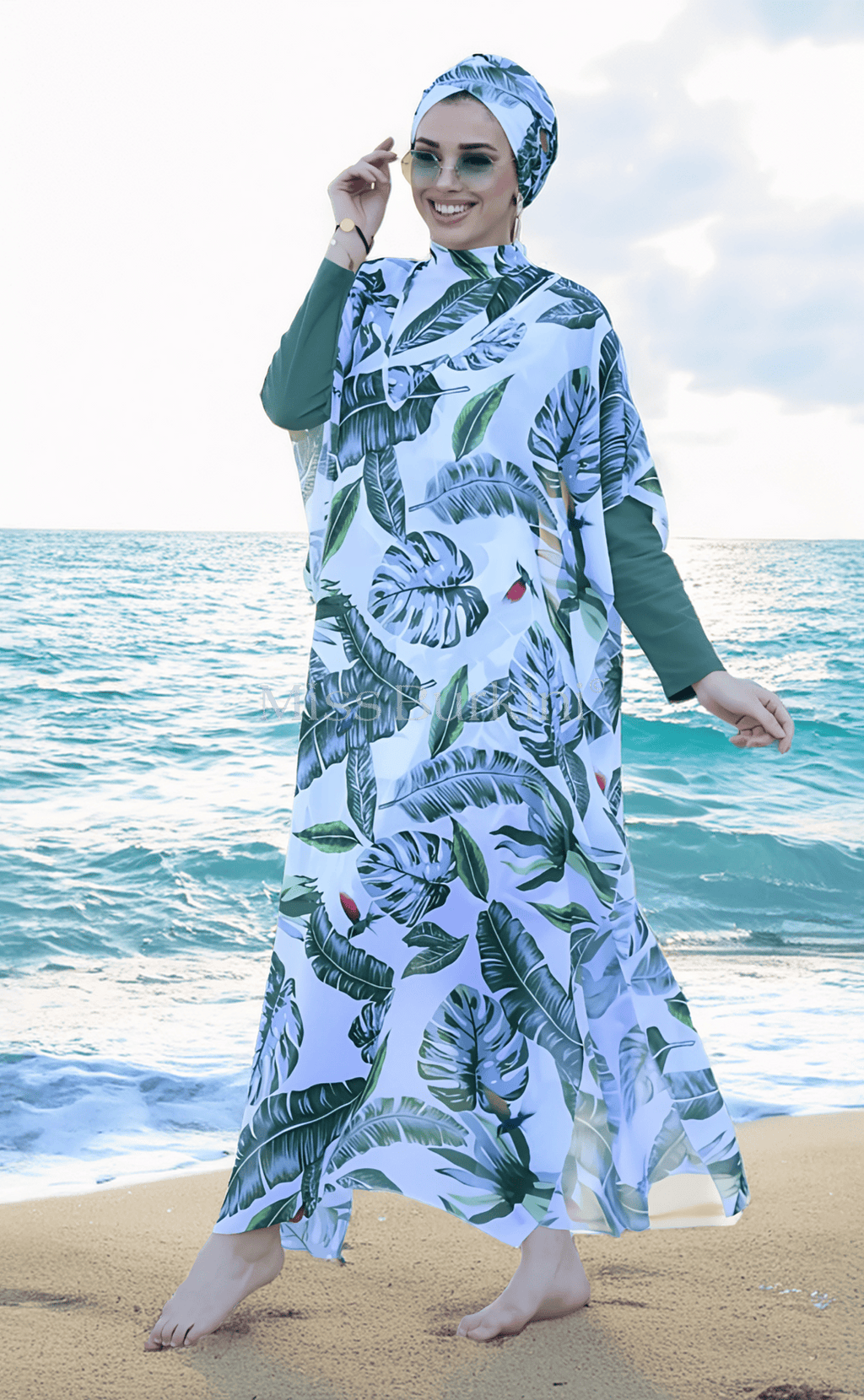 Burkini Damen mit Pareo Brasilia