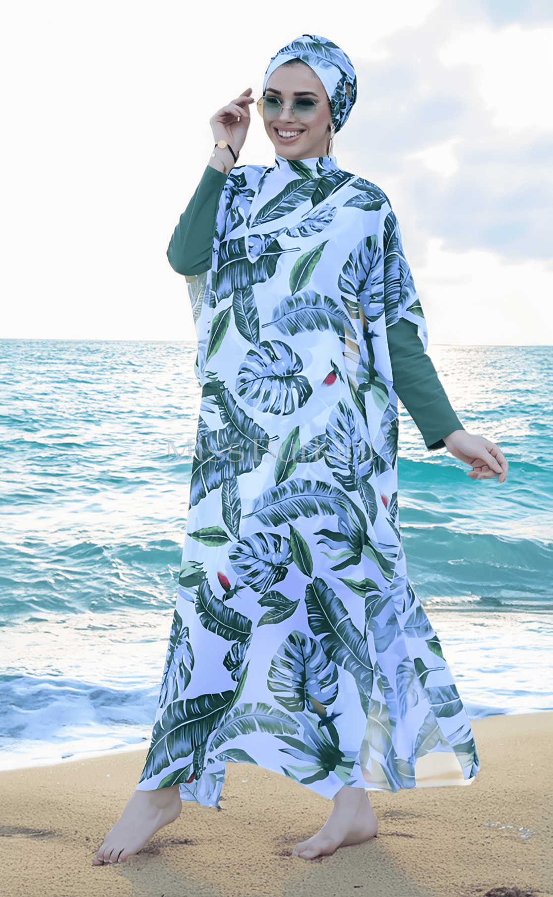 Burkini Damen mit Pareo Brasilia