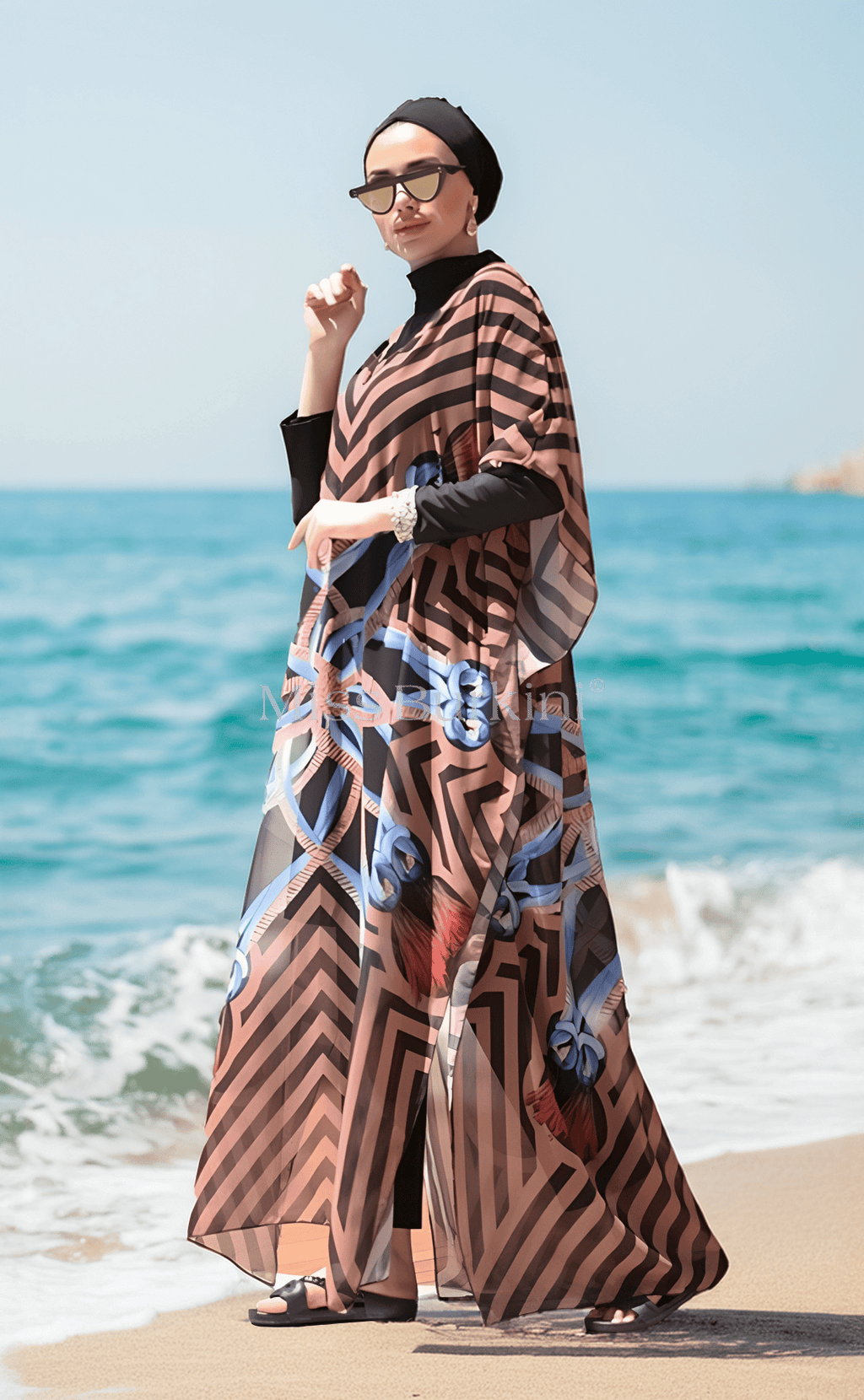 Burkini Damen mit Pareo Dida