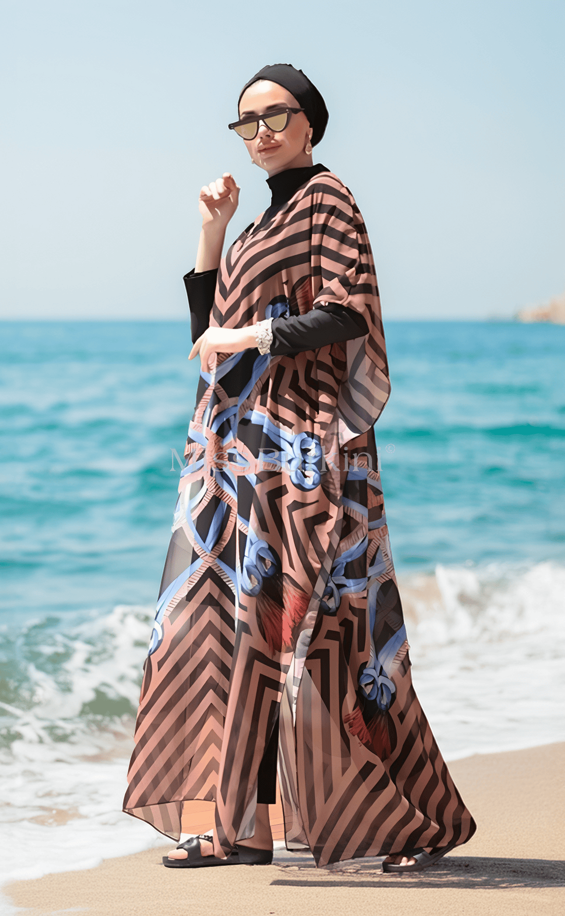 Burkini Damen mit Pareo Dida