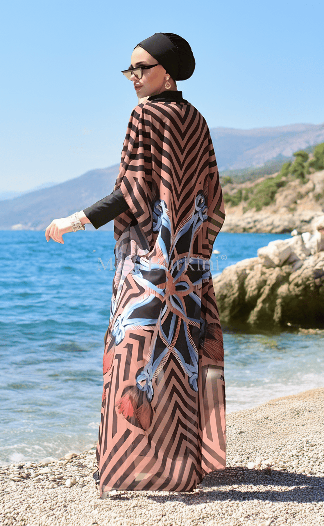 Burkini Damen mit Pareo Dida