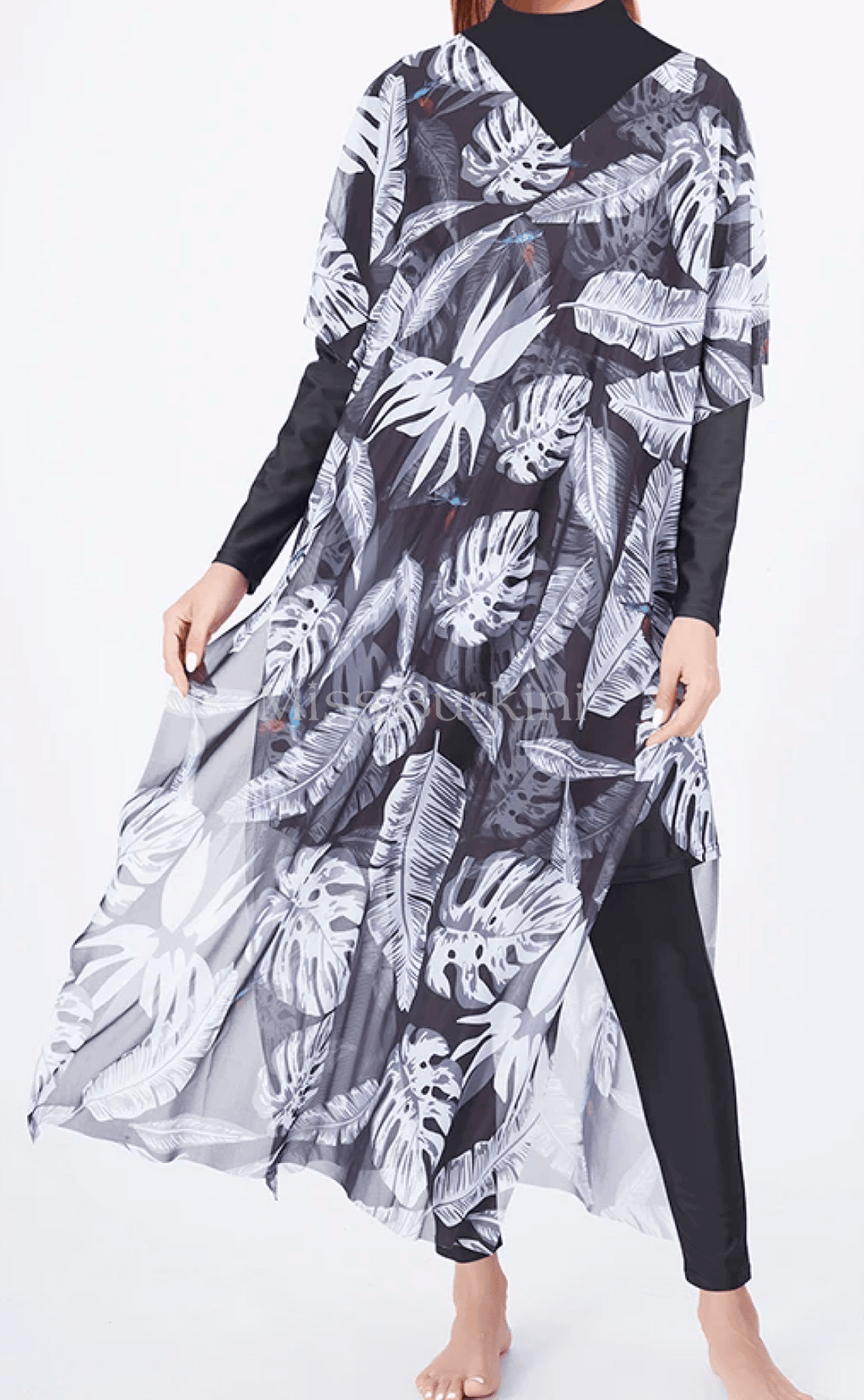 Burkini Damen mit Pareo Folia