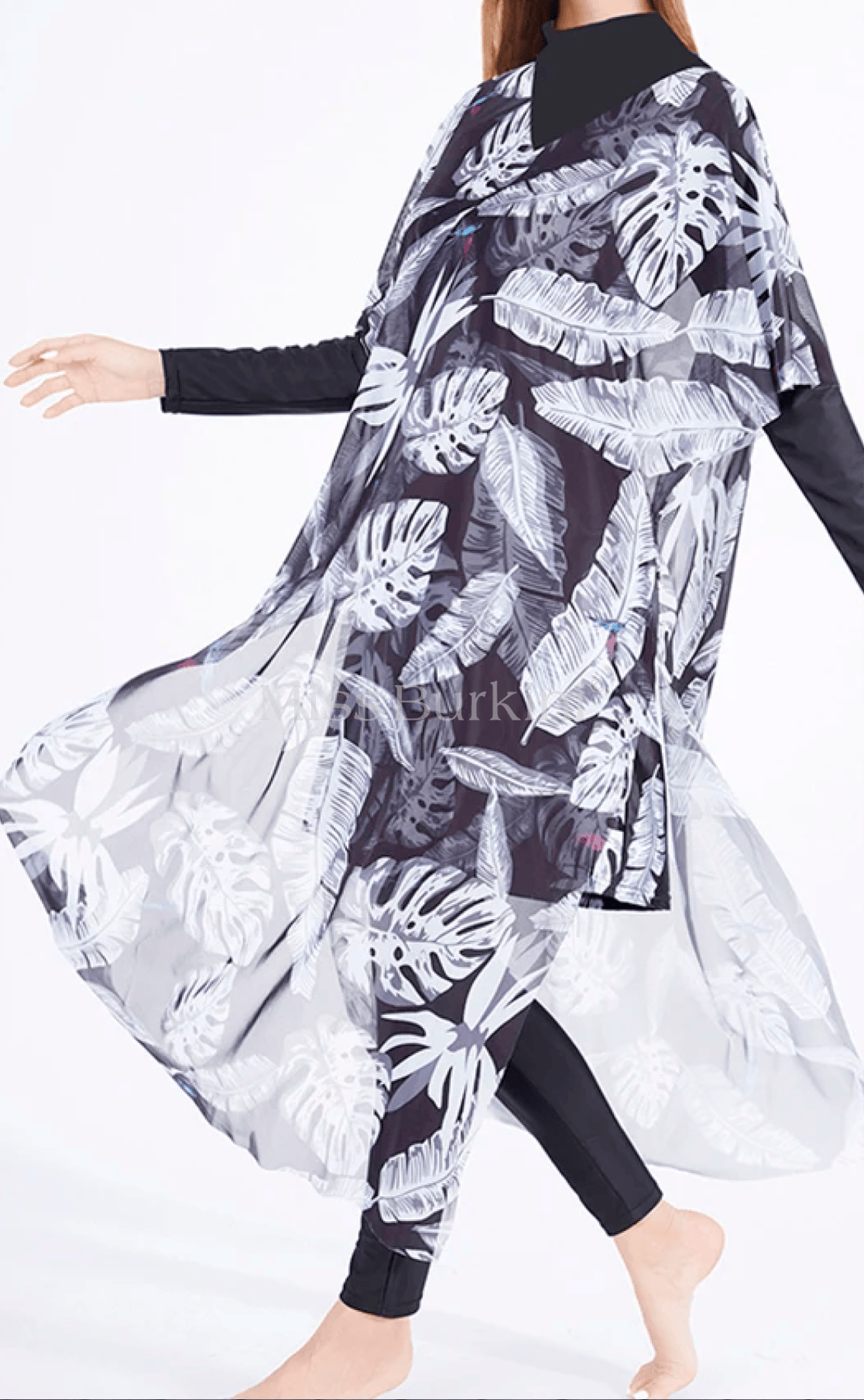 Burkini Damen mit Pareo Folia