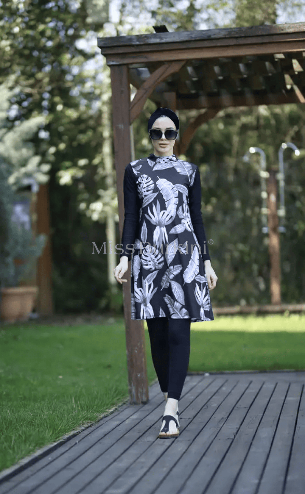 Burkini Damen mit Pareo Folia