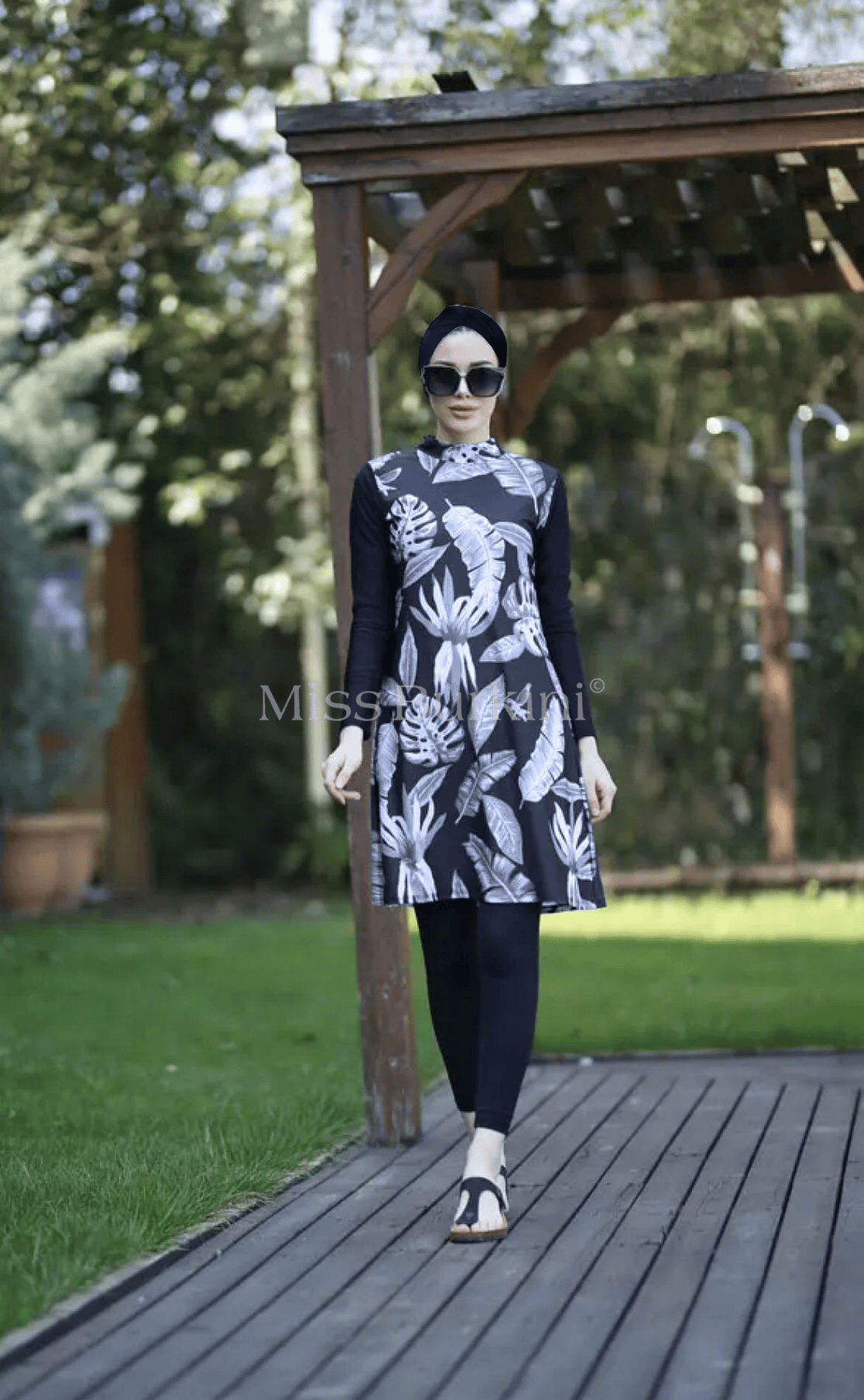 Burkini Damen mit Pareo Folia